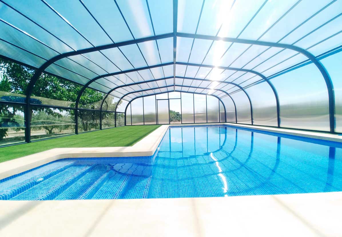 cerramiento para piscina climatizada