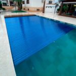 polycarbonate slatted pool cover