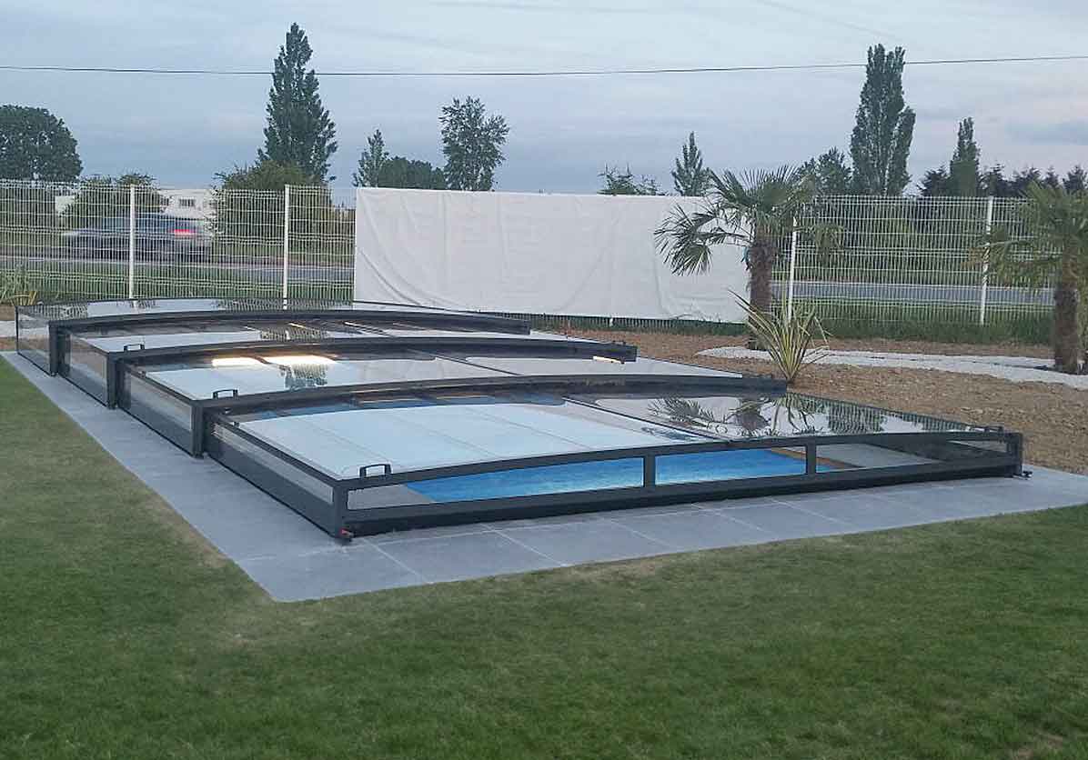 Bâche pour piscine rectangulaire